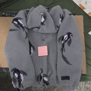 Taylor Swift Speak Now Grey Koi Sherpa